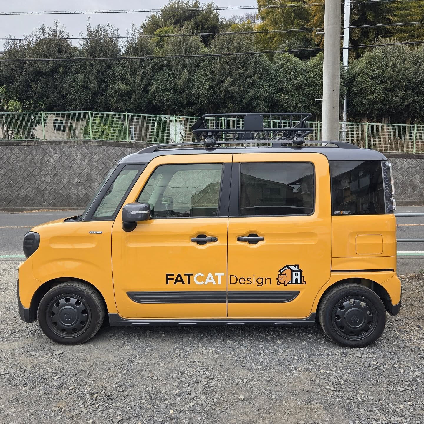 社用車がFATCAT仕様になりました🐱