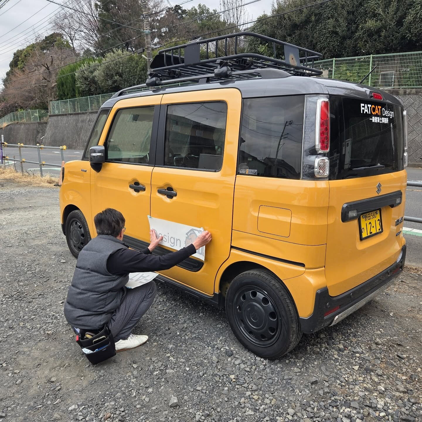 社用車がFATCAT仕様になりました🐱