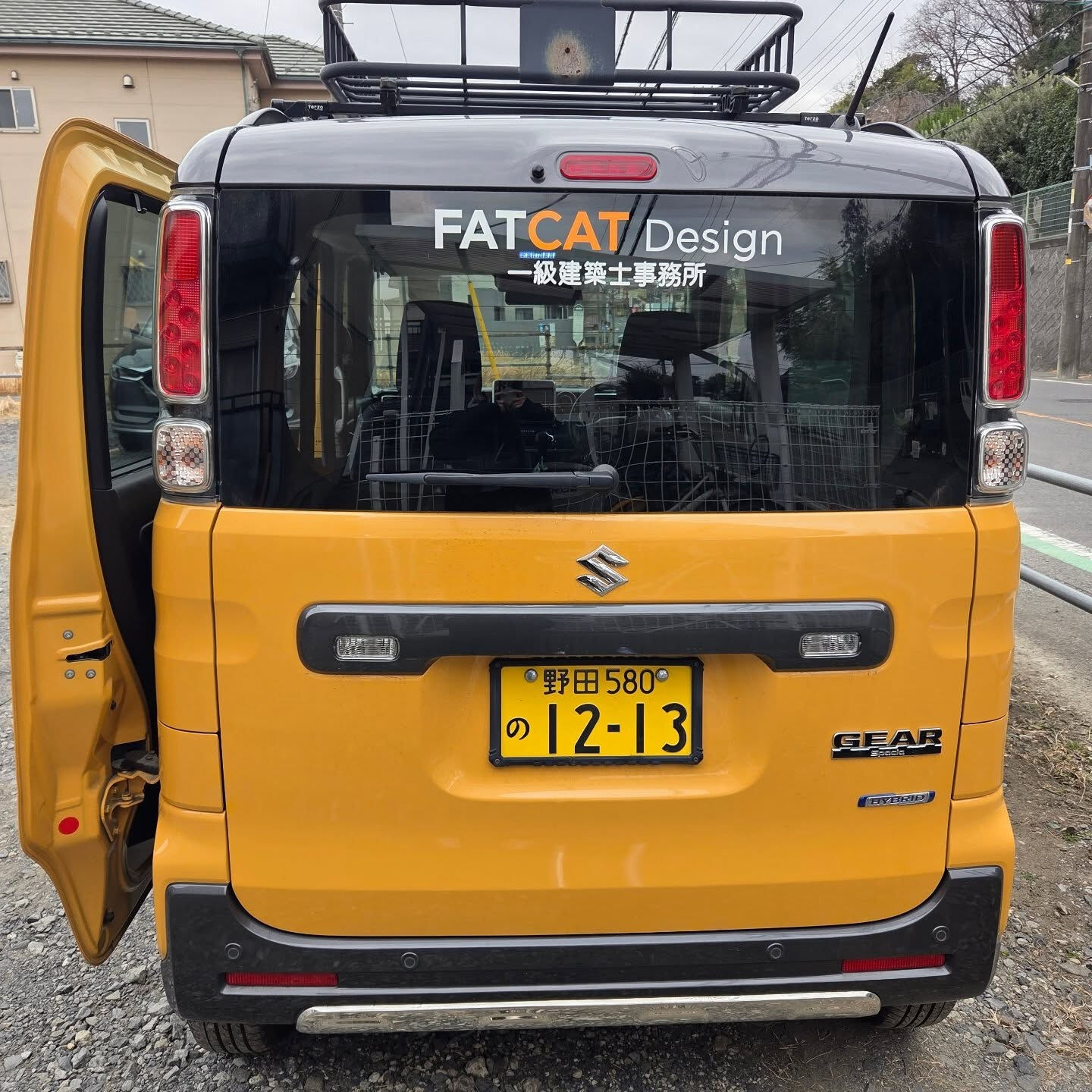 社用車がFATCAT仕様になりました🐱
