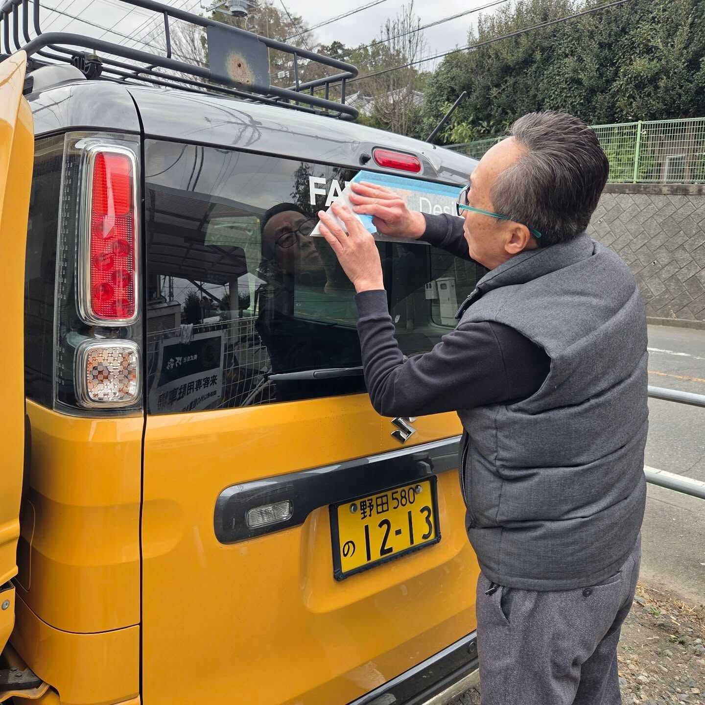 社用車がFATCAT仕様になりました🐱
