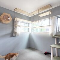 画像1964：猫さんが喜ぶキャットウォークを市販品で